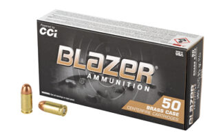 CCI 380 ACP 95GR FMJ BLAZR BRASS