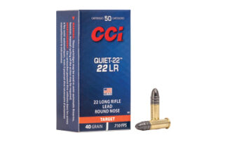 CCI 960 22LR Quiet 40Gr. LRN 50 Rd. Box