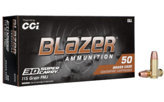 CCI Blazer 5205 30 SUPER CARRY 115GR FMJ BLAZER BRASS