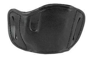 Bulldog MLBL Belt Slide Holster - Large Autos Fits Glock 17/19/22/23/26/27/31/32/33/36 Leather Black