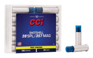 CCI 357Mag/38SPL SHTSHL 100Gr. #3738