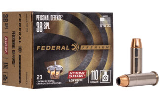 Fed 38 SPL 110 Gr. Hydra-shok JHP