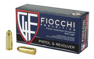 FIO 9MM 115Gr. FMJ 50Ct.