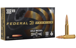 FEDERAL GM308OTM1 308 WIN 168 GR CENTERSTRIKE