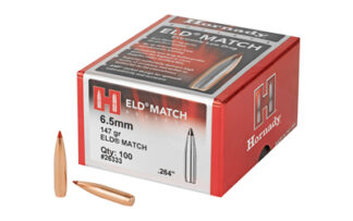 HOR 26333 6.5mm 147 gr. ELD Match Bullet 100 Count