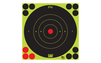 Pro Shot 8B-Green-6Pk. Splatter Shot 8" Green Bullseye Target
