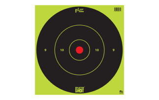 PRO-SHOT CB-12B-GREEN-TG-5PK Splatter Shot 12" Green Bullseye Target - Tag Paper - 5 Qty. Pack