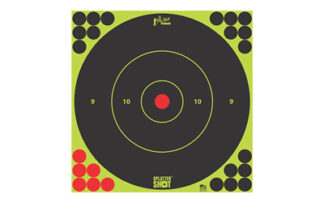 PROSHOT 12B-GREEN-5PK 12" SPLATTER BULLSEYE TRG