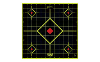 Pro Shot 12SI-Green Splatter Shot 12" Green Sight in Target Peel & Stick 5PK.