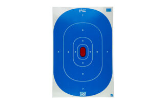 Pro Shot SILH-INTP-BLSplatter Shot Silhouette Insert Hi-Vis BLue 8PKGT High Vis 8 PK.