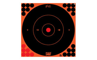 PROSHOT 12B-ORNGE-5PK 12" SPLATTER BULLSEYE TRG