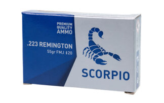 SCORPIO AMMO 223REM 55GR FMJ 2