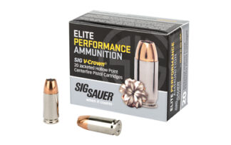 Sig 9MM 115Gr. JHP V-crown
