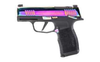 SIG P365X 9MM RAINBOW TI 12+1 NS 365X-9-RBT-MS