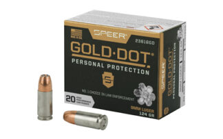 Speer Gold Dot 23618GD 9mm 124 Gr. 20 rd.