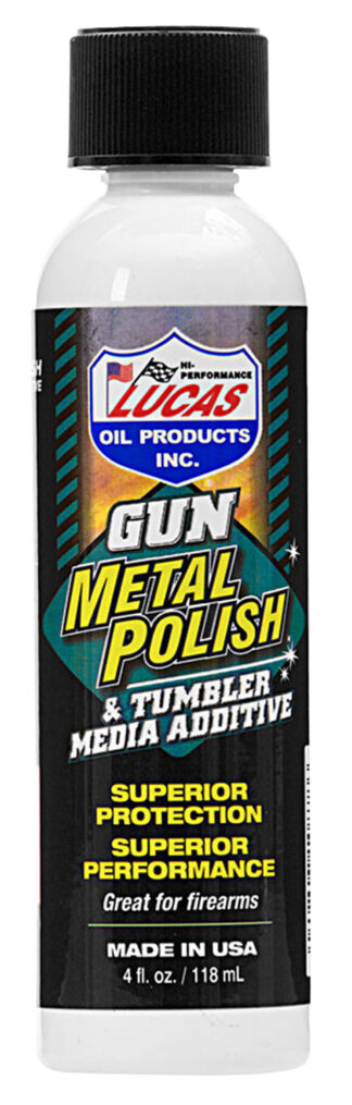LUCAS 10878 GUN METAL POLISH 4OZ