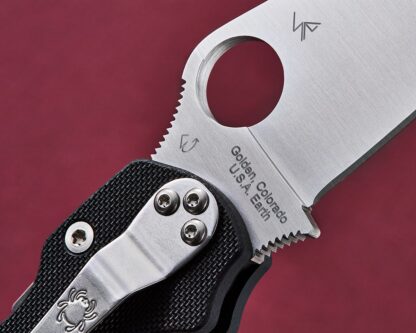 SPY C81GP2 Para Milt. 2 Plain edge BLK G10
