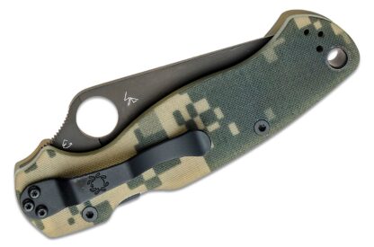 SPY C81GPCMOBK2 Para Milt. 2 Plain BLK Blade Camo G10