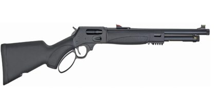 HENRY LEVER ACTION XMOD 45-70 BL/SYN X MODEL / SIDE LOADING GATE