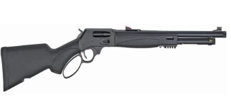 HENRY LEVER ACTION XMOD 45-70 BL/SYN X MODEL / SIDE LOADING GATE