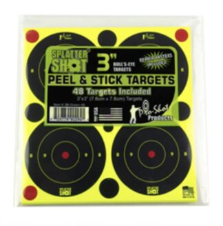 PROSHOT 3B-GREEN-48 3" SPLATTERSHOT BULLSEYE TRG