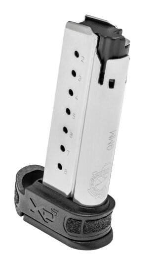 SPG XDSG0908 MAG 9MM MOD2 8RD SLV BLK