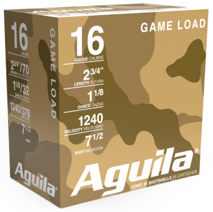 AGUILA 1CHB1607 HVEL 16 7SHT 11/8 2