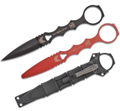 Benchmade 176BK-Combo SOCP Dagger,FB,TRNR Sheath