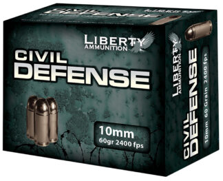 Liberty Ammunition 10mm Auto Civil Defense Ammunition 20Ct.