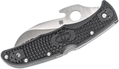 Spyderco C12SBK2W Matriarch 2 Black Lightweight Emerson Opener Spyderedge