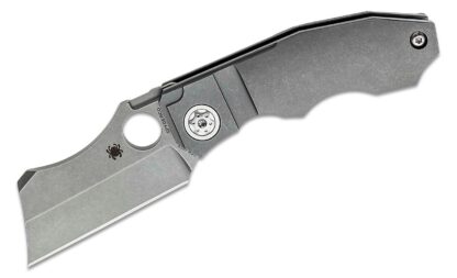 SPYDERCO C260TIP STOVEPIPE TITANIUM CPM 20CV PLAINEDGE