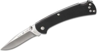 Buck 12106 Slim Ranger Black Peel G10