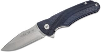 Buck 12866 Sprint Select,Folder,Blue gas Filled Nylon HDL. Blue Spacer