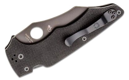 Spyderco C253GPBBK YOJUMBO Black PLN Black G-10
