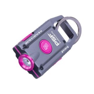 Police Security Flashlights 97860 Keychain Light with Alarm-Pink