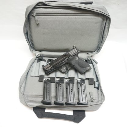 S&W M&P9 2.0 Pistol, 4.07" Compact, BLK, OR,TS, Savior Gray Bag 5 Mags