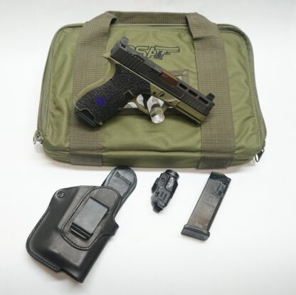 USED PSA Palmetto Dagger Compact 9MM S/N JJE87823 W/ WML, Holster & Case