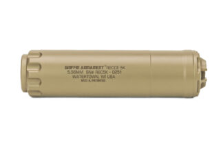Griffin Armament Recce 5 K Taper Mount Silencer 5.56mm - FDE