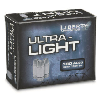 Liberty Ammunition UL 380 380 Ultra Light Ammunition 20Ct.