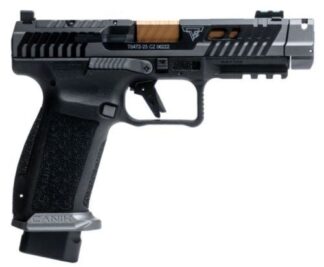 Canik TTI Combat 9MM Smoke 21+1 OR Slide Cut