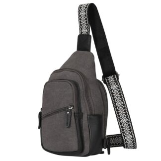 Concealed Carry Indie Canvas Sling by DS Conceal - Gray