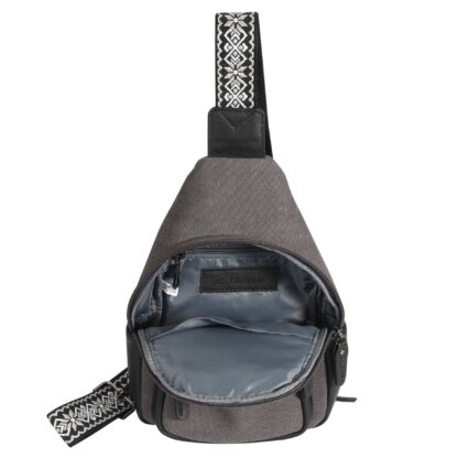 Concealed Carry Indie Canvas Sling by DS Conceal - Gray