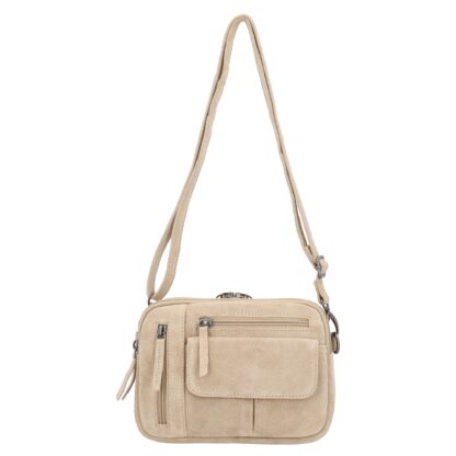 Concealed Carry Hadley Suede Crossbody by Lady Conceal - Sand