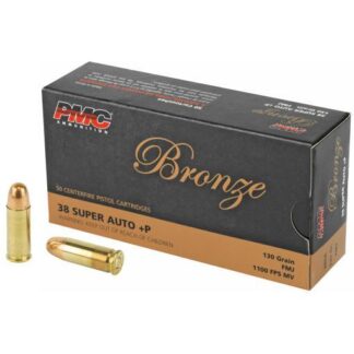 PMC 38SUP 130GR BRO FMJ 50RD