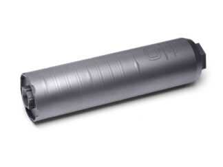 Q Trash Panda 7.62MM Silencer, Ti, 1.75" OD X6.9" L, Bead Blasted