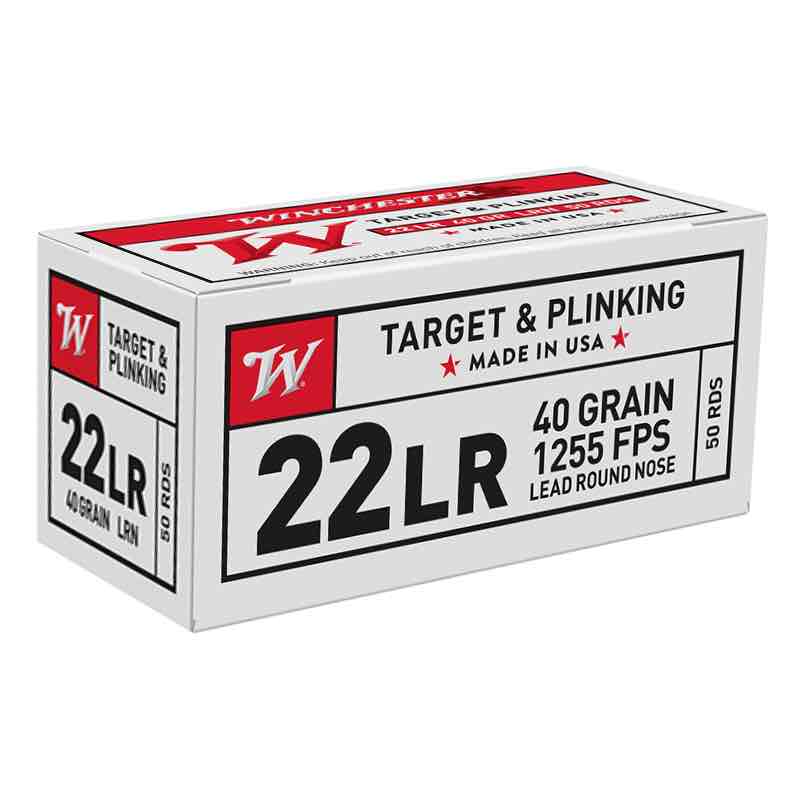 Winchester USA22LR USA Wildcat 22LR, 40Gr., Lead Round Nose 50RD Box