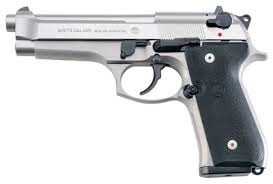 Beretta 92FS INOX 9MM SS 15+1 (2) 15RD Mag