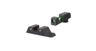 Trijicon 601102 DI Set, Grn, Blk Ret-for Glock 9mm/40