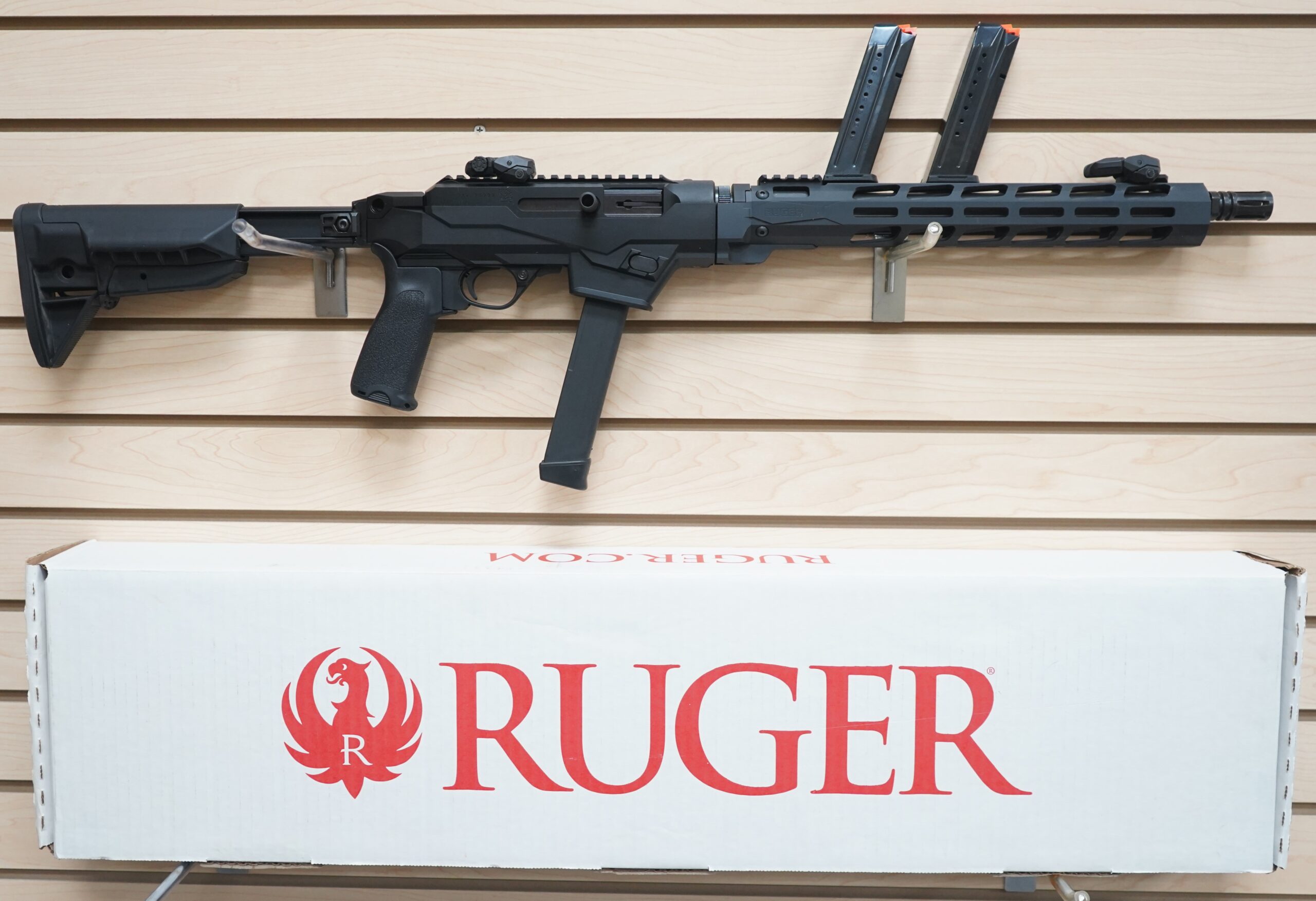 USED Ruger PC Carbine 9MM S/N 912-10999 3-Mags & BOX