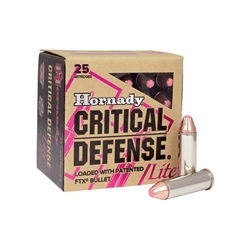 HOR CRITCL DEF 9MM 100 FTX 25